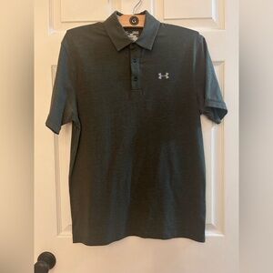 Under Armor Golf Polo - Size Medium - Hunter Green